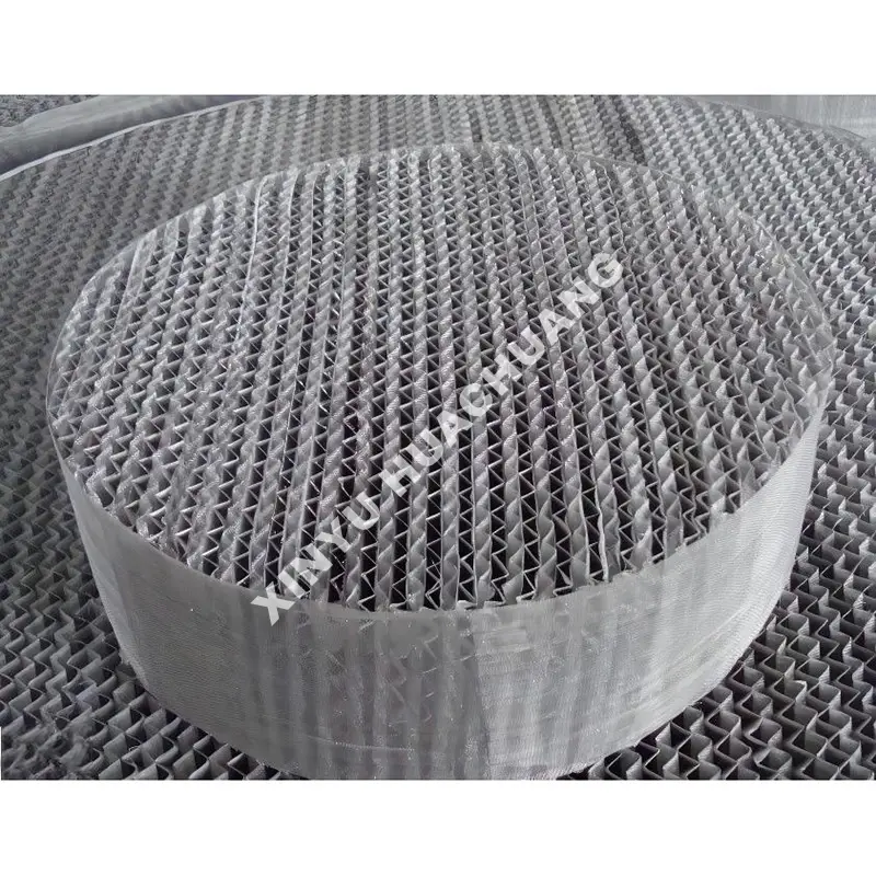 ဖွဲ့စည်းတည်ဆောက်ထားသော Wire-Mesh Packing
